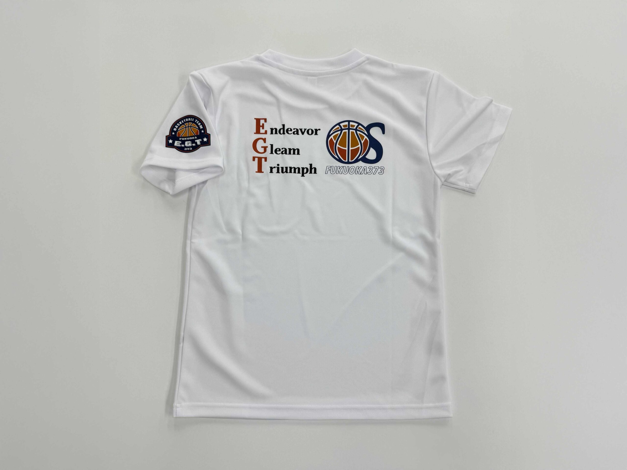 OHNO SOUTHミニバスケットボールクラブ様(福岡県大野城市)のオーダーチームプラクティスTシャツ・オリジナルゲームシャツ製作2