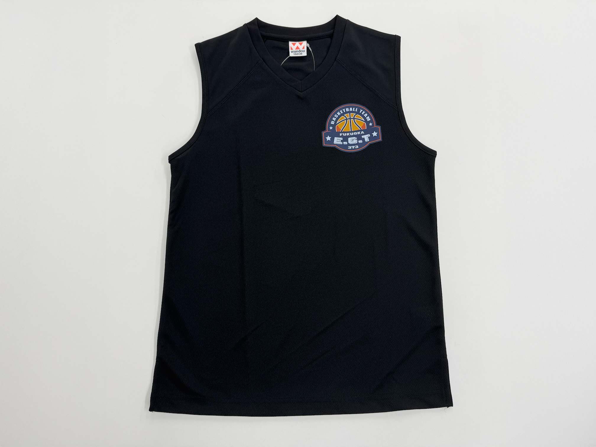 OHNO SOUTHミニバスケットボールクラブ様(福岡県大野城市)のオーダーチームプラクティスTシャツ・オリジナルゲームシャツ製作1
