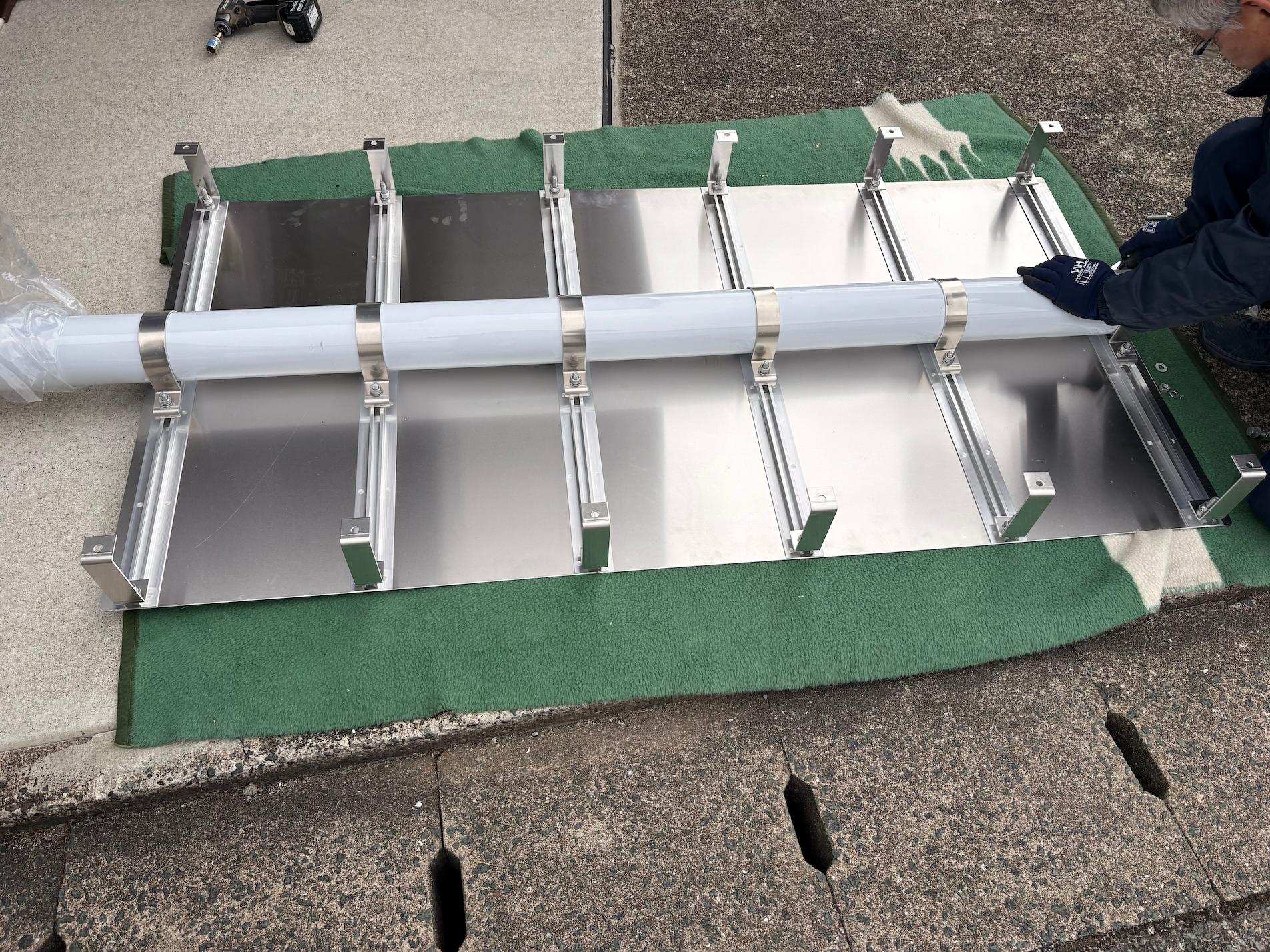 一般社団法人おとわ様(福岡県春日市)の店舗屋外ポール看板製作・施工事例2